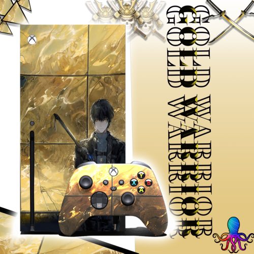 Gold Warrior Xbox Series X Konzol Pakk